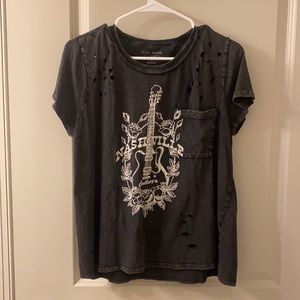 Distressed Nashville Graphic Tee